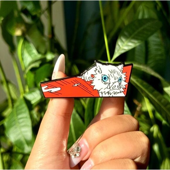 Demon Slayer Enamel Pin Set – Bold Manga Style Collectibles for Fans! - Picture 2 of 11